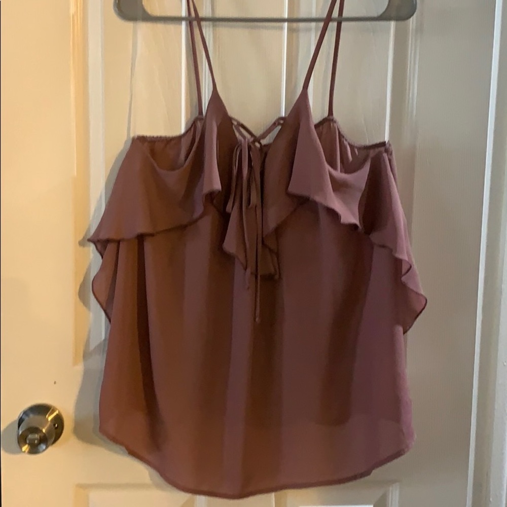 Mauve Charlotte Russe top